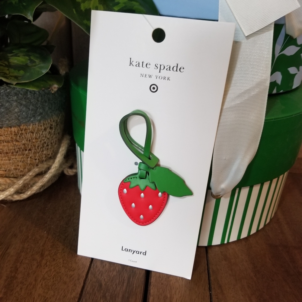 Kate Spade X Target Strawberry Purse Lanyard